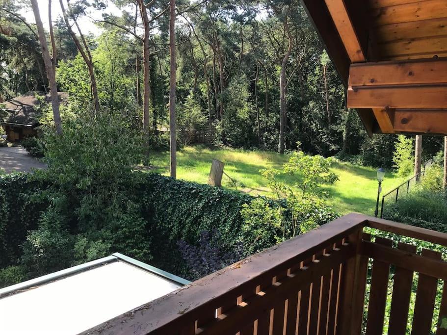 Houten Chalet/Bungalow In Het Bos, Sauna, Jacuzzi Meijel Exterior photo